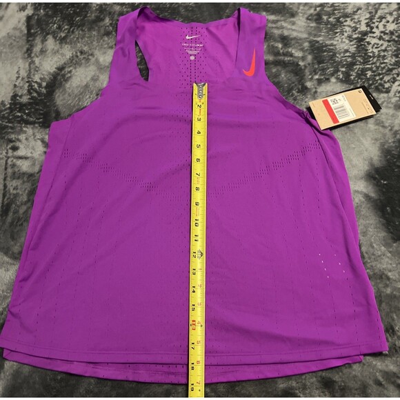 LARGE Nike Aeroswift ADV Marathon Racing Running Singlet Tank Womens - Picture 5 of 7